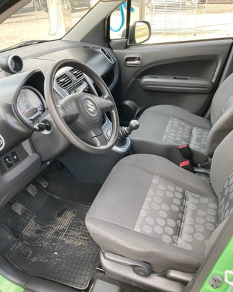 Suzuki Splash cena 14500 przebieg: 148234, rok produkcji 2009 z Paczków małe 121